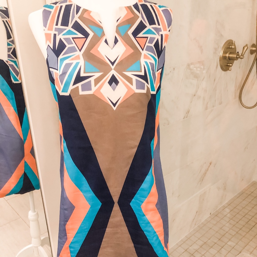 Cory Resort Graphic Print dress